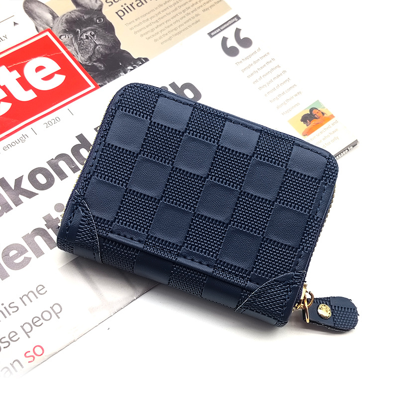 Tablero de ajedrez-azul oscuro