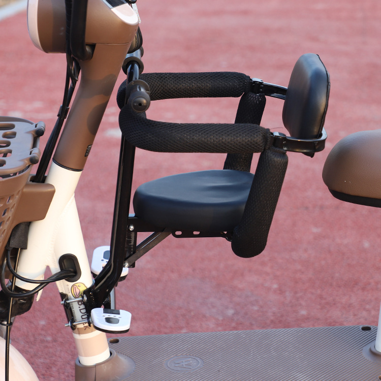 Battery car universal baby seat electric car child safety mount scooter child stool free binding chair
