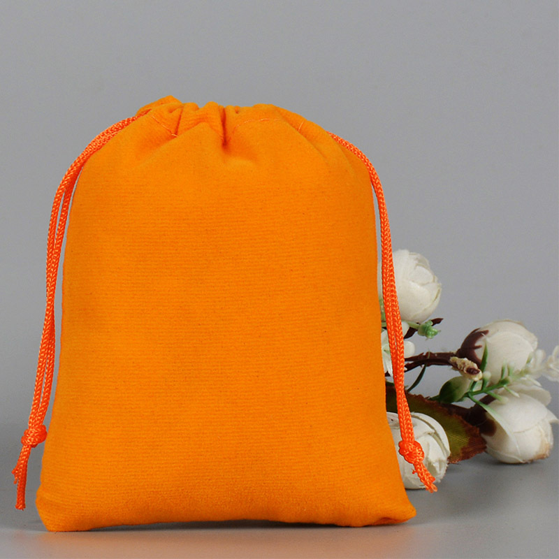 Bolsa de franela grande, embalaje de joyería, bolsillo con cordón de franela, bolsa con cordón de regalo, bolsa de franela de alimentación móvil para auriculares