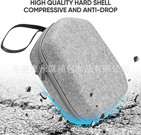 Oculus Quest2 caja de almacenamiento de ojos VR de una pieza Oculus2VR ojos bolsa de almacenamiento EVA portátil