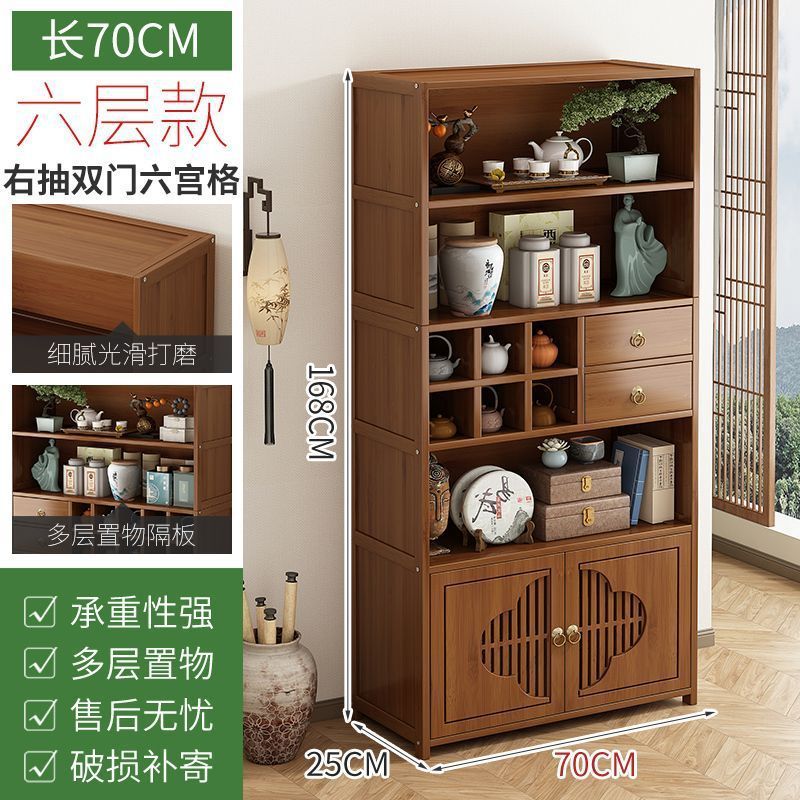 茶キャビネット、家庭用茶室、茶棚、茶棚、茶キャビネット収納ラック、中国茶テーブル、サイドキャビネット、ティーセット収納ラック|undefined