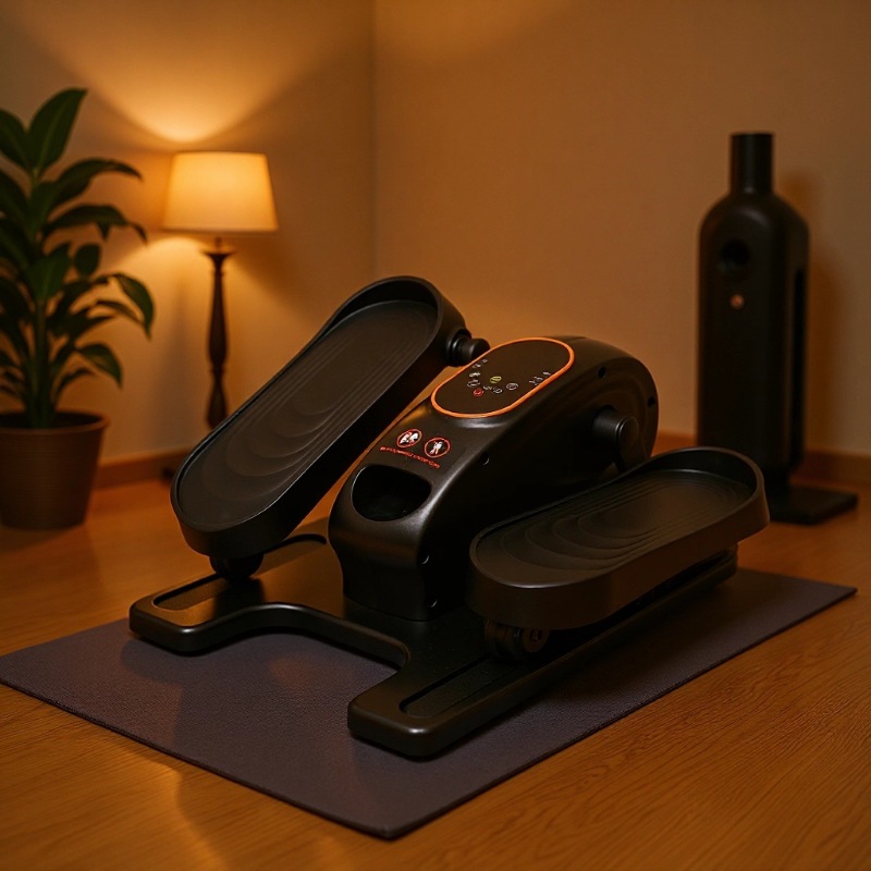 Cross-Border New Small Package Elderly Limb Trainer under the Table Leg Exercise Stepper Mini Electric Elliptical Machine