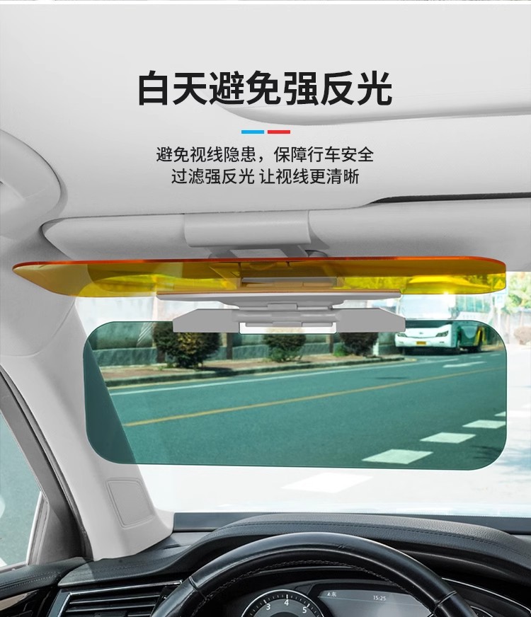 Driver's Goggles Day and Night Car Sun Visor Night Vision Goggles Car High Beam Anti-Glare Mirror Driving Eye Protection