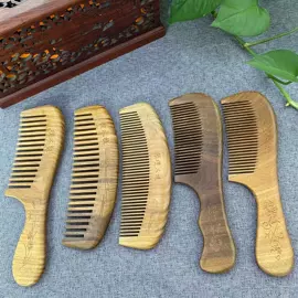木质工艺品;美发梳;木雕/根雕