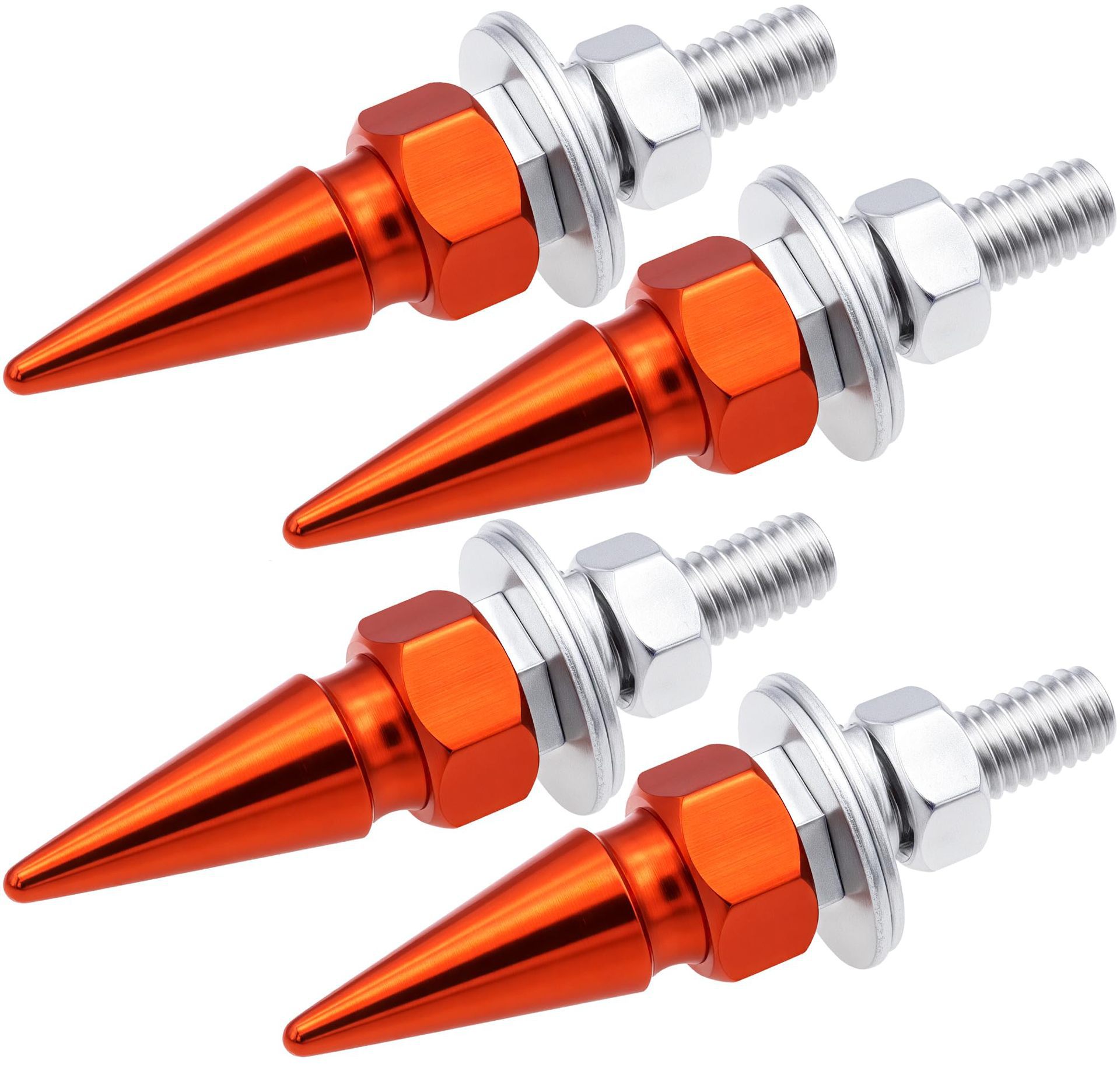 Nuove viti esagonali a punta, serie M6, filettatura universale per tutti i modelli di auto, portatarga, cross-border_voghion.com