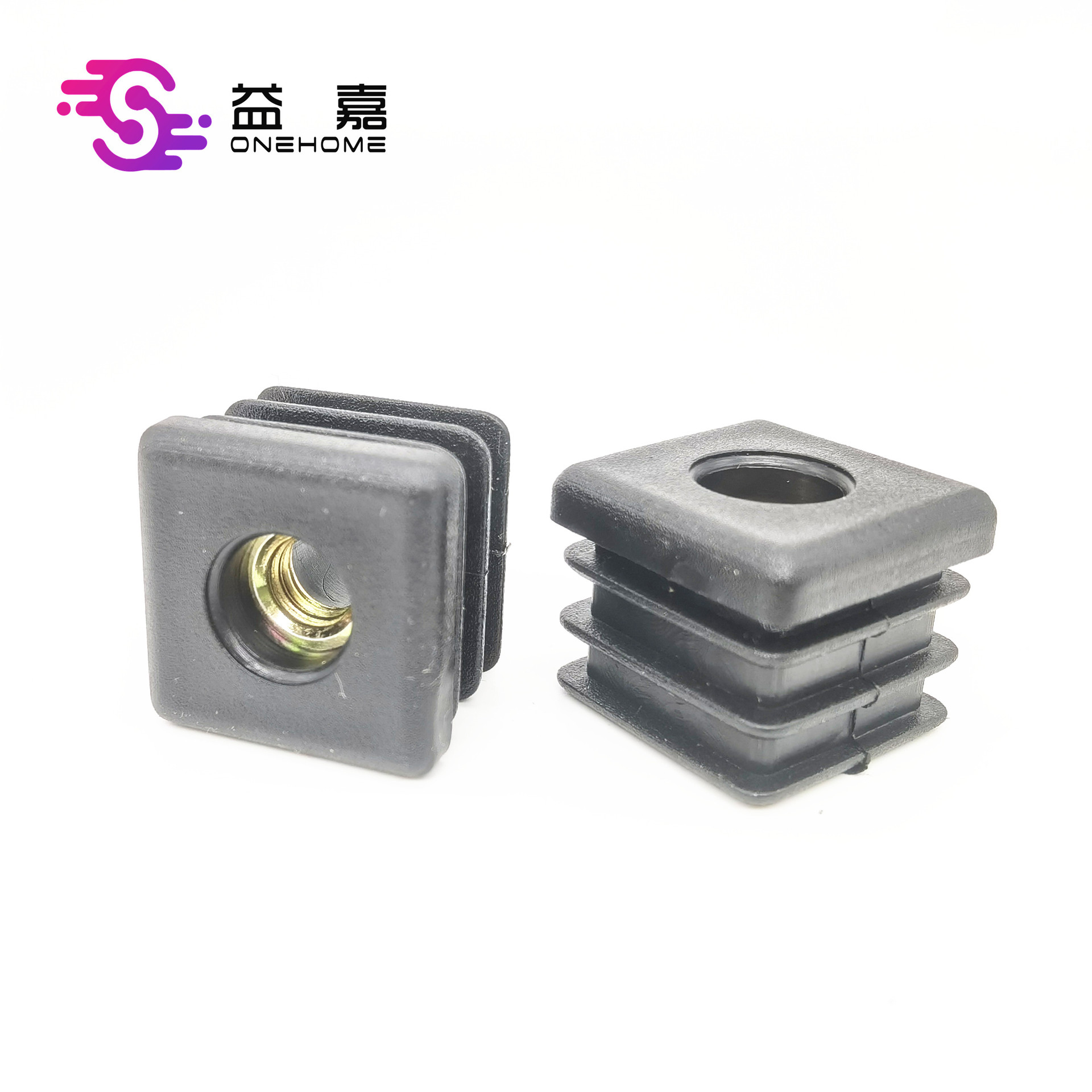 直式轮套25X25带螺母轮塞  脚垫内牙塞