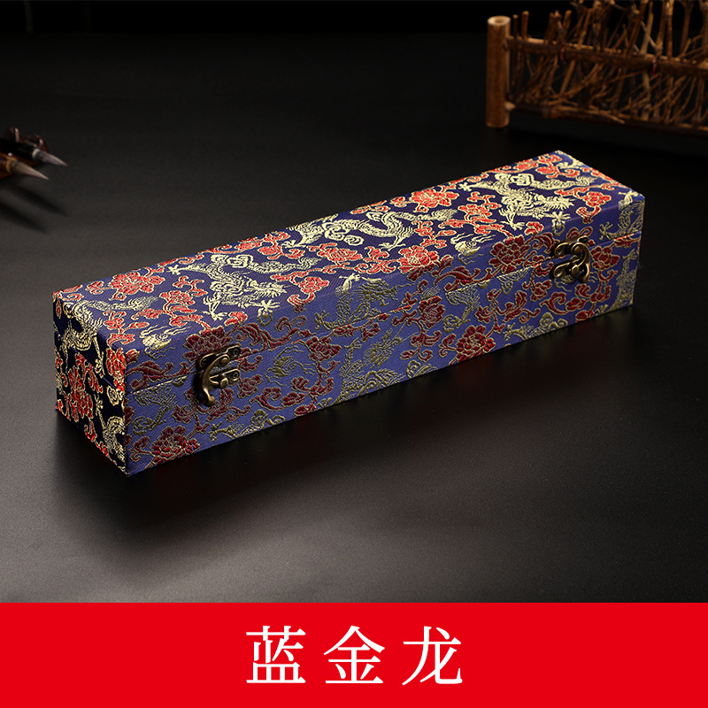 蓝金龙纹