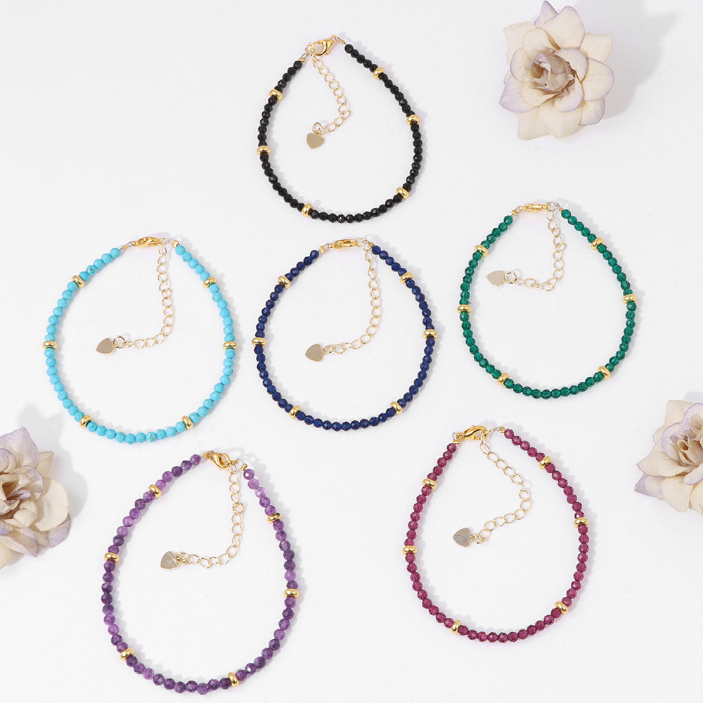 Casual, Holiday Occasion Retro Geometric Natural Stone Wholesale Bracelets