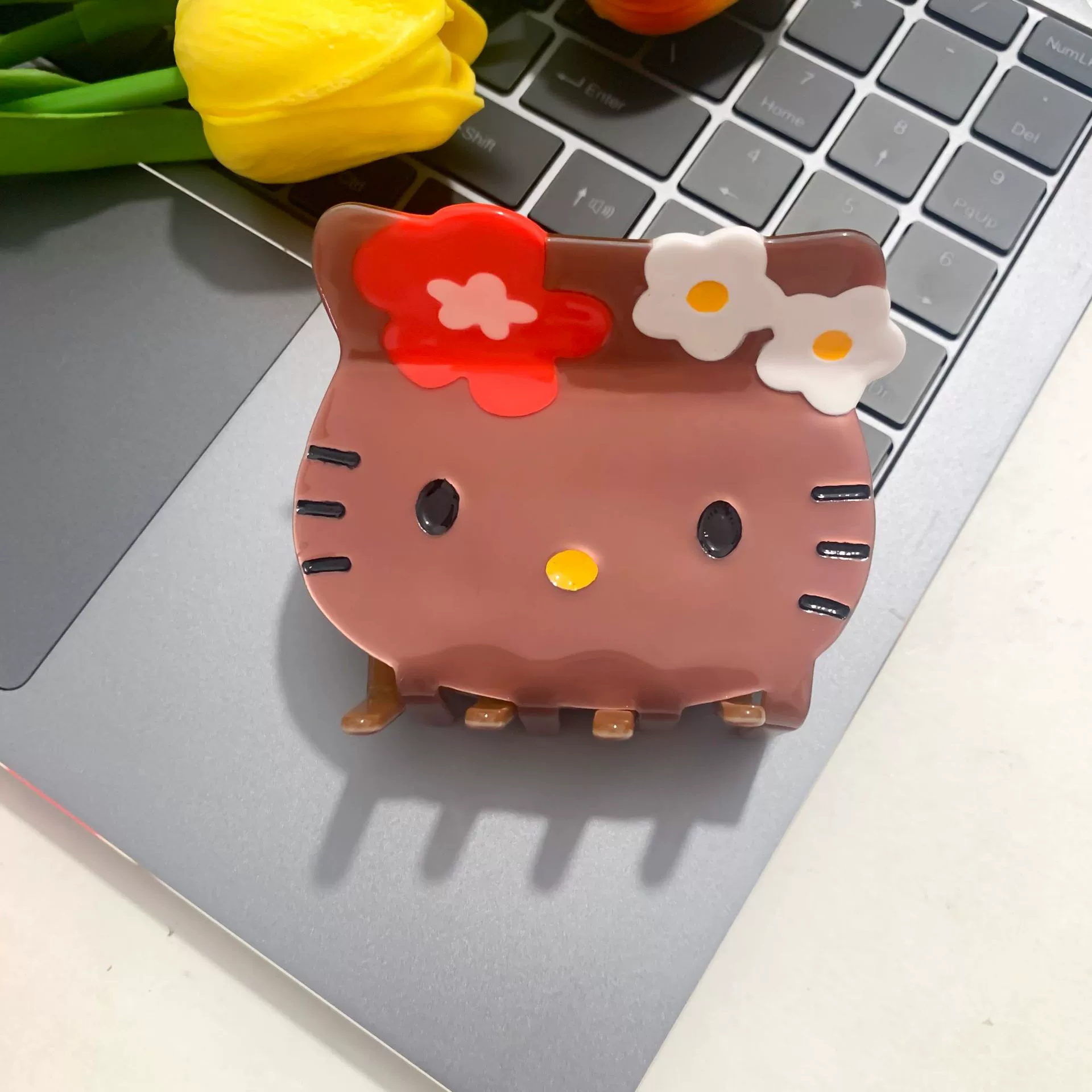 Мультяшная cute заколка hairgrip, крабовая булавка, палочка для волос, аксессуар для волос, большой акула, кот