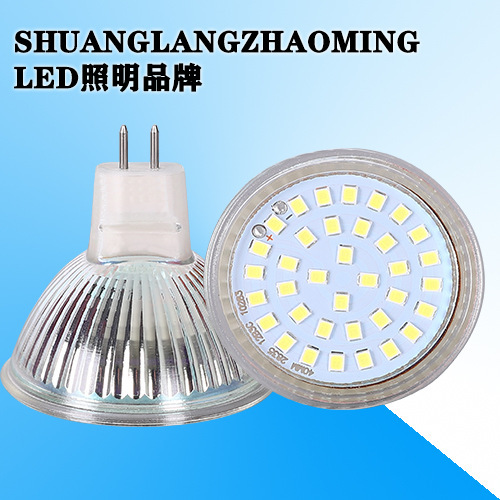 LED lamp Cup 2835 patch 3W5W spotlight 220V downlight light source MR11 MR16 socket 12v bulb GU10