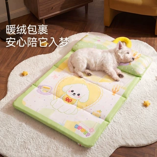 跨境宠物垫秋冬季防水保暖手提便携带枕头猫窝狗窝四季通用狗垫子