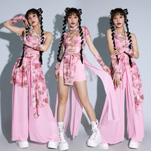 2025女团演出服装新款商演国潮跳舞服装kpop打歌服韩国爵士舞台装