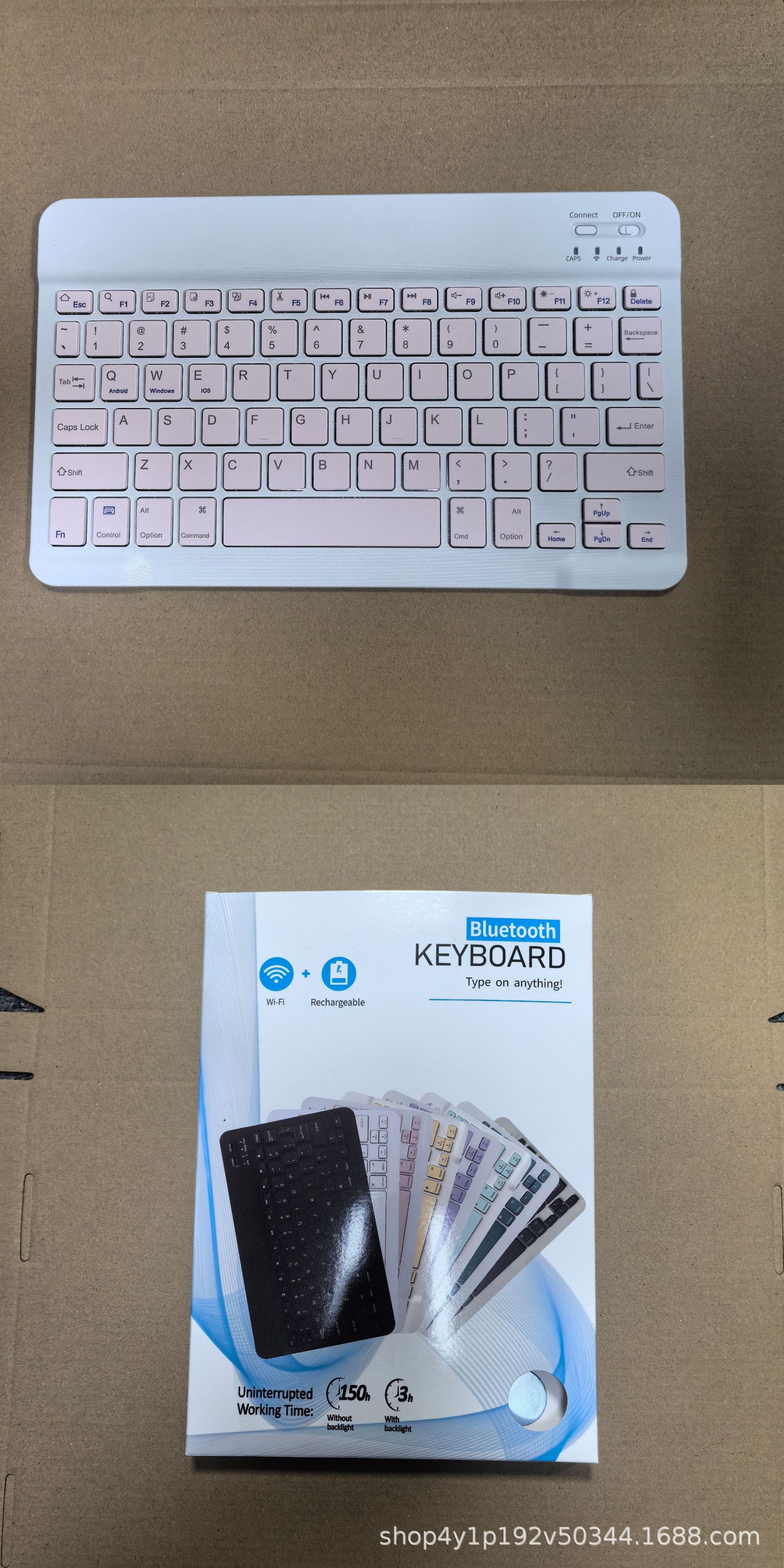 ipad Bluetooth キーボードタブレットコンピュータユニバーサルワイヤレスマウスキーボードセットポータブル学習機キーボードに適しています