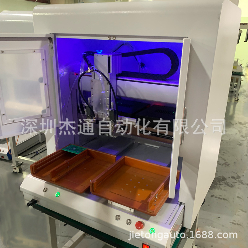 UV胶自动点胶固化一体机线束端子焊点补强亚克力光敏胶打胶机定制-阿里巴巴