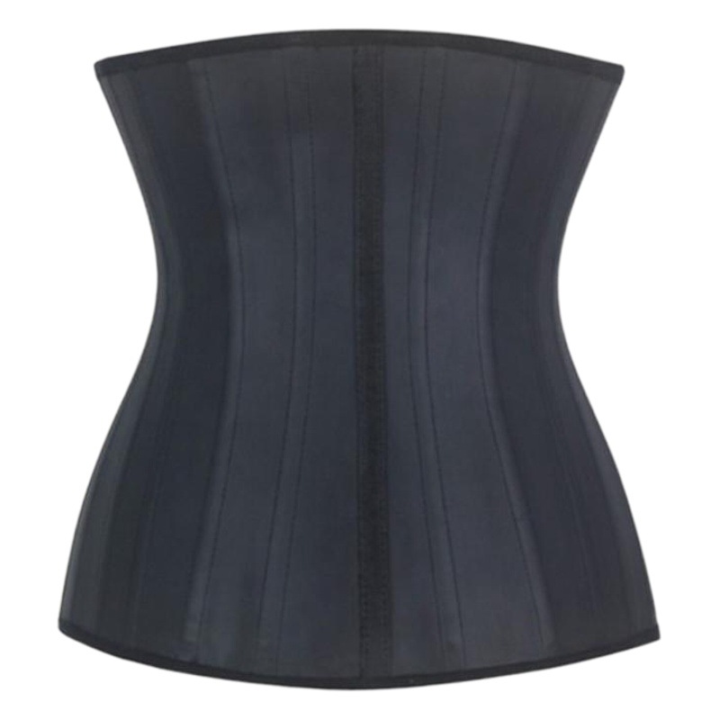 25 corsé de hueso corsé de látex cinturón corsé de goma brillante fitness vientre cinturón deportes cintura corsé