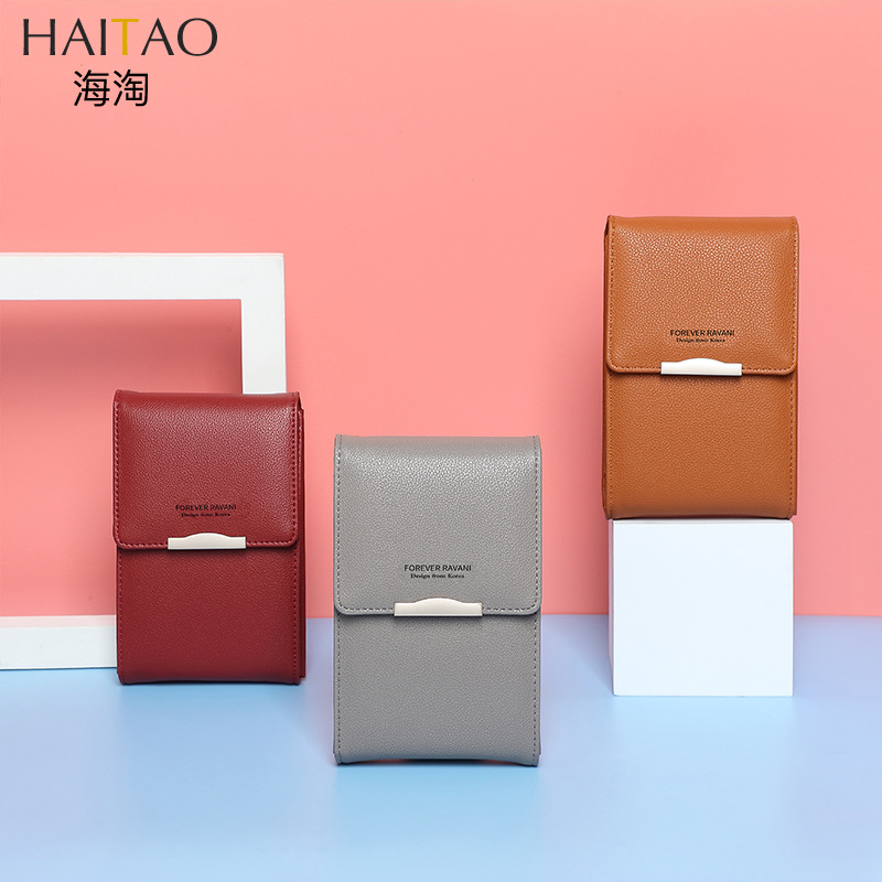 Nuevo paquete de hombro transfronterizo para teléfonos móviles, bolso de moda mini bolso de hombro, bolso vertical coreano, bolso de tramo inclinado