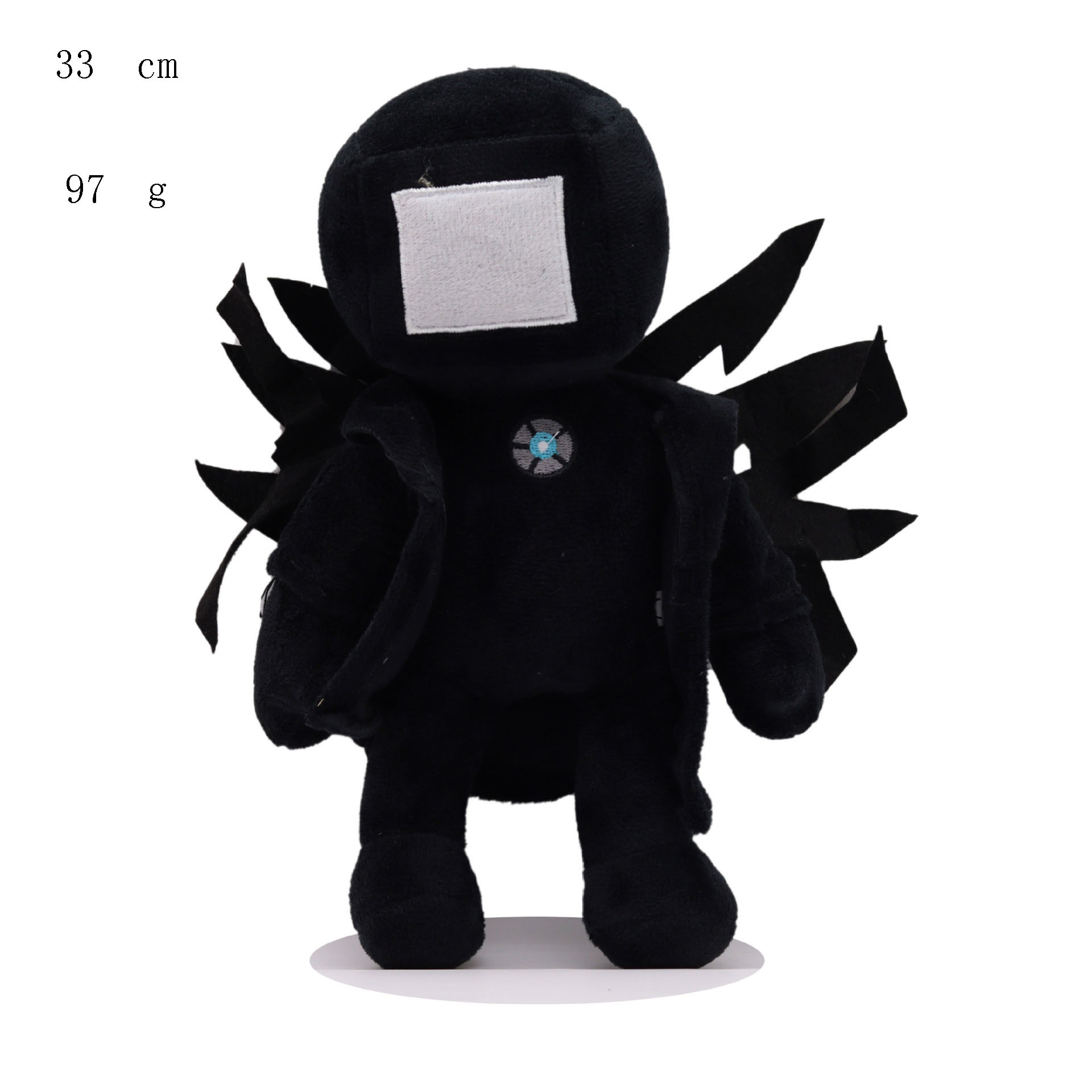 Transfronterizo nuevo inodoro persona Monitor persona audio persona peluche juguete skibidi aseo muñeca de peluche