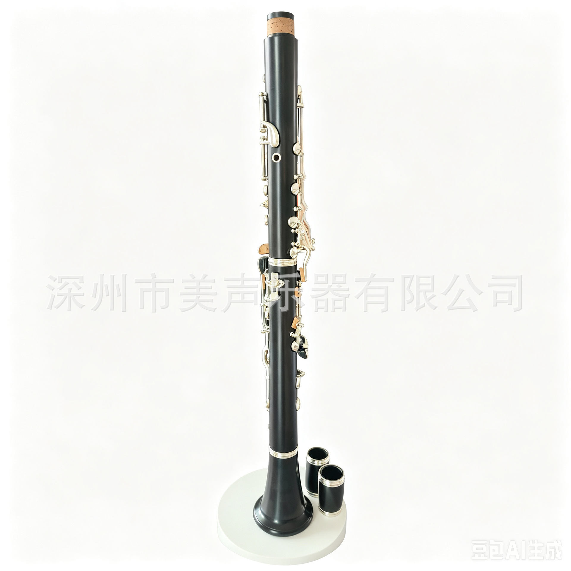 German-Style A-Key 22-Key Ebony Clarinet, Professional-Grade Performance Instrument, Direct Sales from the Manufacturer, Lifetime Warranty