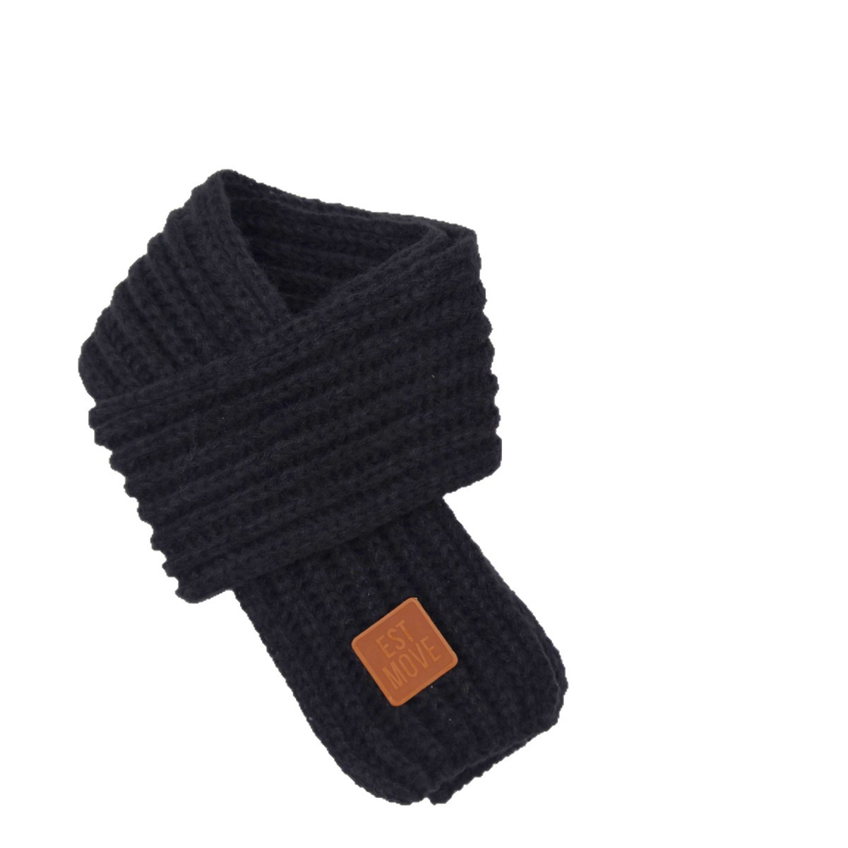 Baby bufandas otoño y invierno niños lana de punto collar coreano calentamiento collar universal estilo simple para hombres y mujeres