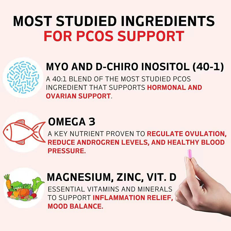 在庫あり クロスボーダー ホットセール ハッピーホルモン マルチビタミン PCOS マルチビ|undefined