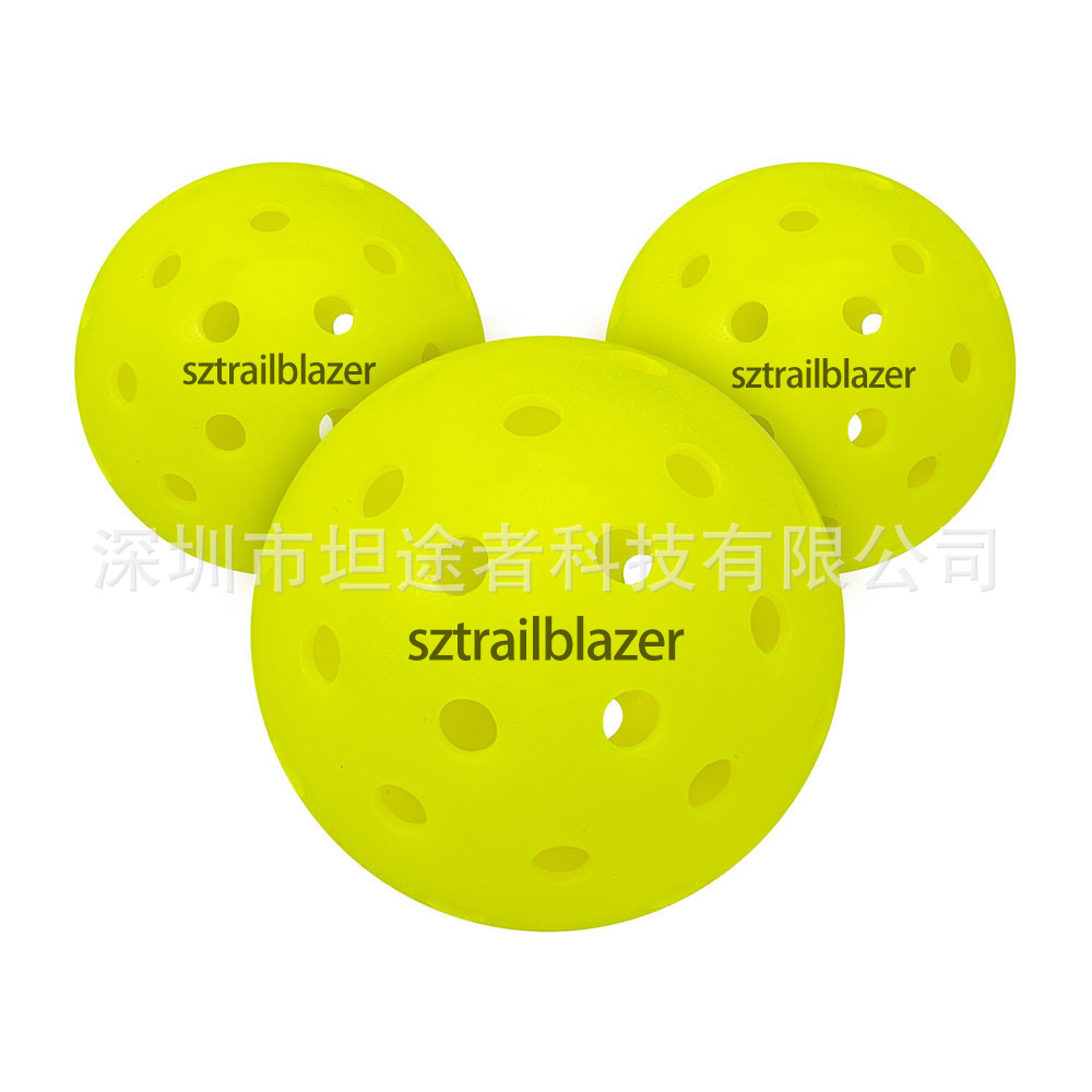Pickleball 40-Hole Rotomolded Ball Usapa Certified Competition Ball Hollow Ball Colorful Rotomolded Pickleball