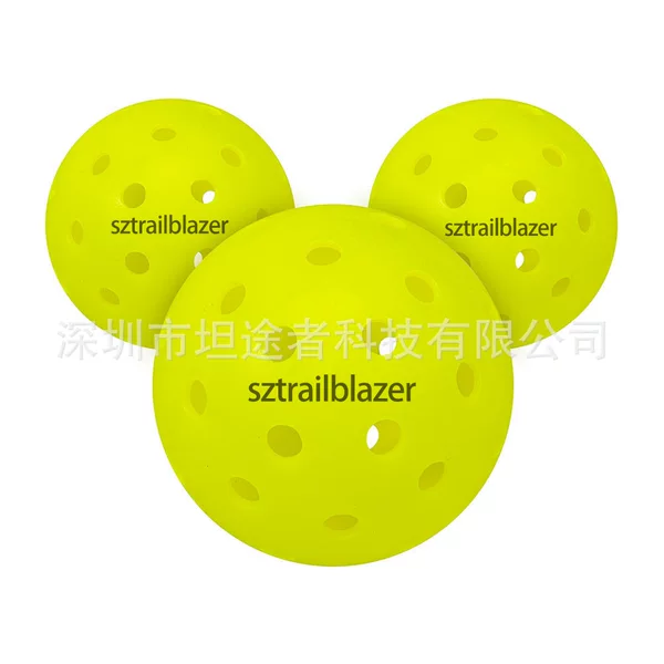 Pickleball 40-Hole Rotomolded Ball Usapa Certified Competition Ball Hollow Ball Colorful Rotomolded Pickleball