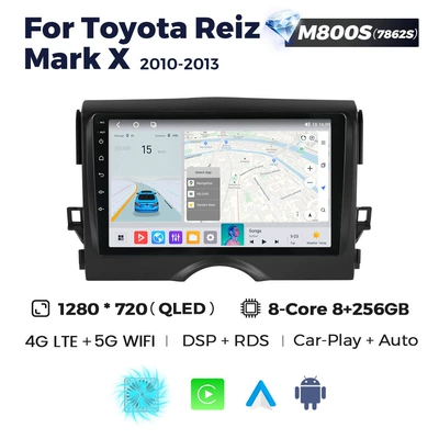 Toyota Reiz In-Car Smart | DVD Navigation - m800s-8256-eight-core-full-network-communication