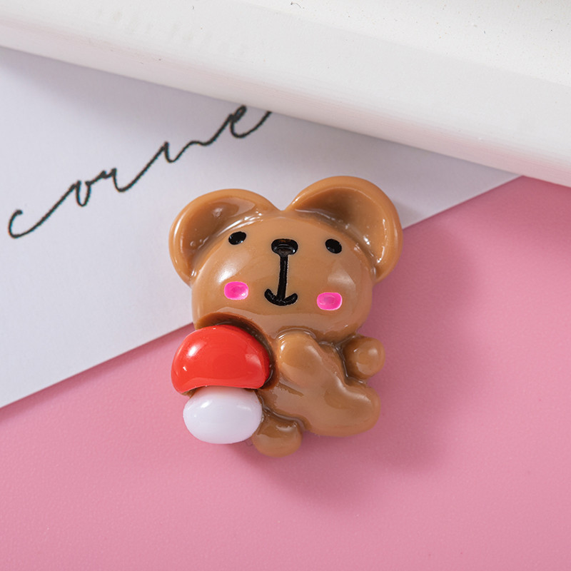 Directo de fábrica diy crema pegamento resina accesorios animales teléfono móvil shell taza de agua llavero parche jalea pegamento animal