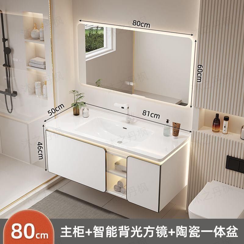 25 años de luz de la luna blanca nueva bañera de cerámica gabinete de baño combinado lavabo de cerámica lavabo gabinete de baño