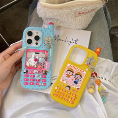 ビッグブラザー ビッグバニー kt チェリーマルちゃん iPhone16 Apple 15ProMax/14/13 携帯電話ケース 女性用