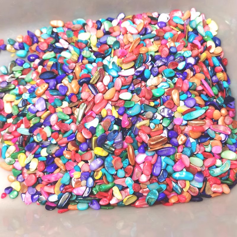 天然水晶砂利2-4mmDIY手作りステッカー画彩砂砂画装飾花瓶カラー小石