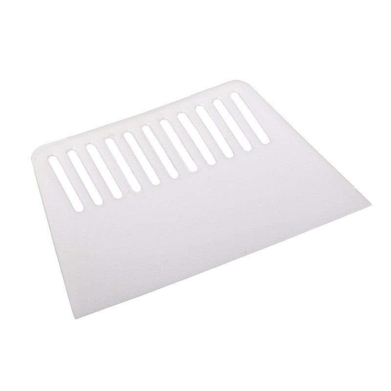 Fábrica de raspadores blancos en stock decoración pintura papel de pared raspadores decoración de película placa de masilla herramientas de recubrimiento personalizadas