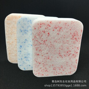 Spot seaweed face washing puff thickened extra large particle sponge face puff cleaning exfoliating baby bath bath sponge
