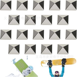 Amazon Pyramid Stud Anti-Slip Snowboard treadle Pad Snowboard Pedaling Pad Snowboarding
