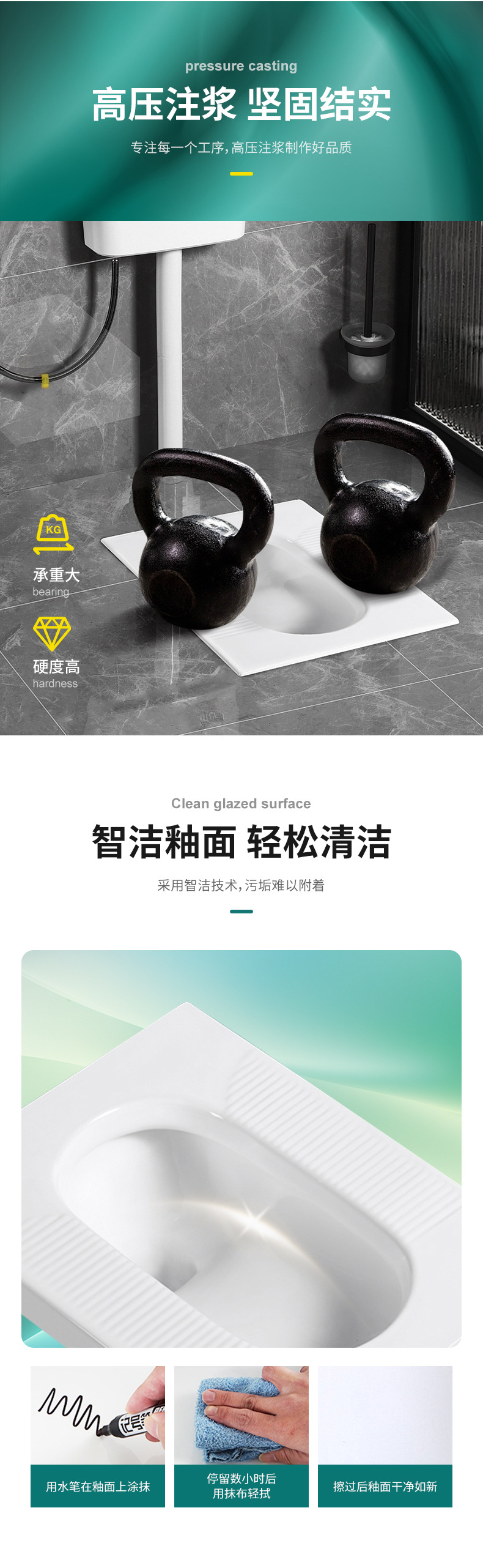 Specializing in bathroom engineering, direct-row ceramic squat toilets, squat toilets, squat pits, anti-slip squat toilets, water tank sets undefined