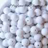 20mm acrylic solid beads, pure white acrylic beads, solid color acrylic big beads chunky bead