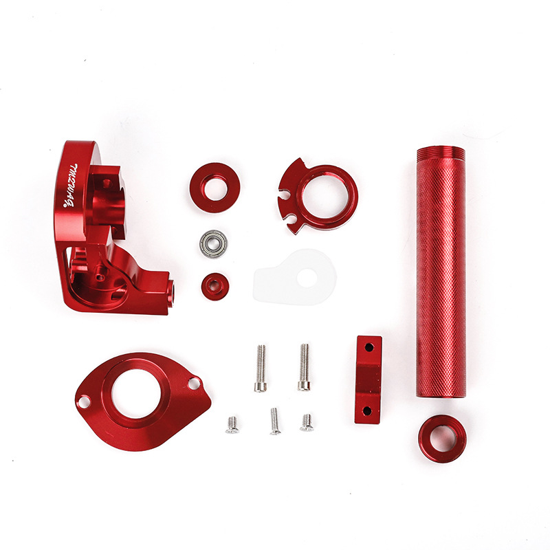 Motorcycle Cnc Visual Throttle Handle Colorful Summer Personalized Modification Accessories Crf50Xr50Klx110 Cross-Border