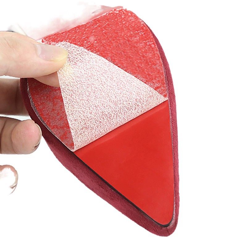 Наклейки на подошву обуви на высоком каблуке прозрачная износостойкая подошва защитная пленка обувь на высоком каблуке износостойкие Нескользящие наклейки спереди Ладонь