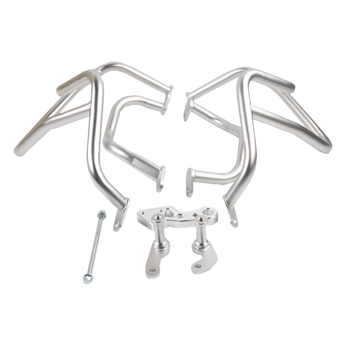 Adecuado para CB400X/500X parachoques motocicleta modificación 304 Acero inoxidable parachoques cuerpo refuerzo parachoques