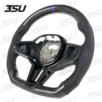 Steering wheel Sports Modified Leather Carbon Fiber