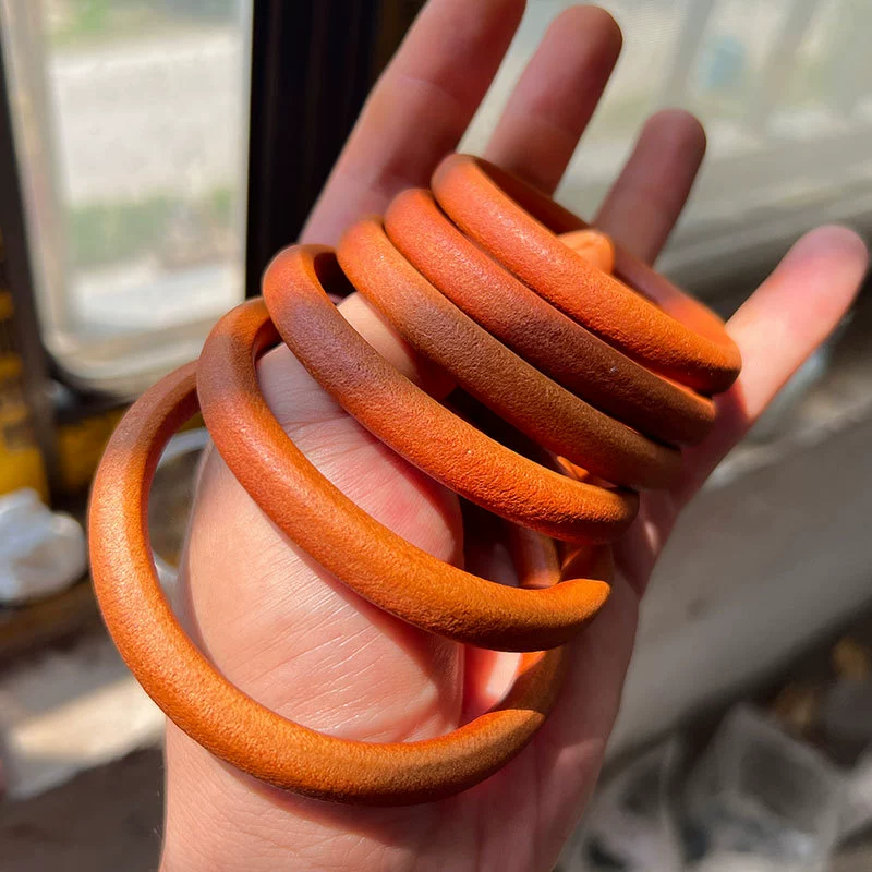 Оптовая DIY кожаная браслет Точиги седельная кожа браслет браслет для кольца жизни верхний слой поднимающаяся кожа без швов ручное кольцо