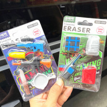 儿童幼儿园学生生日奖品六一礼物圣造型皮檫套装学习用品套装礼盒