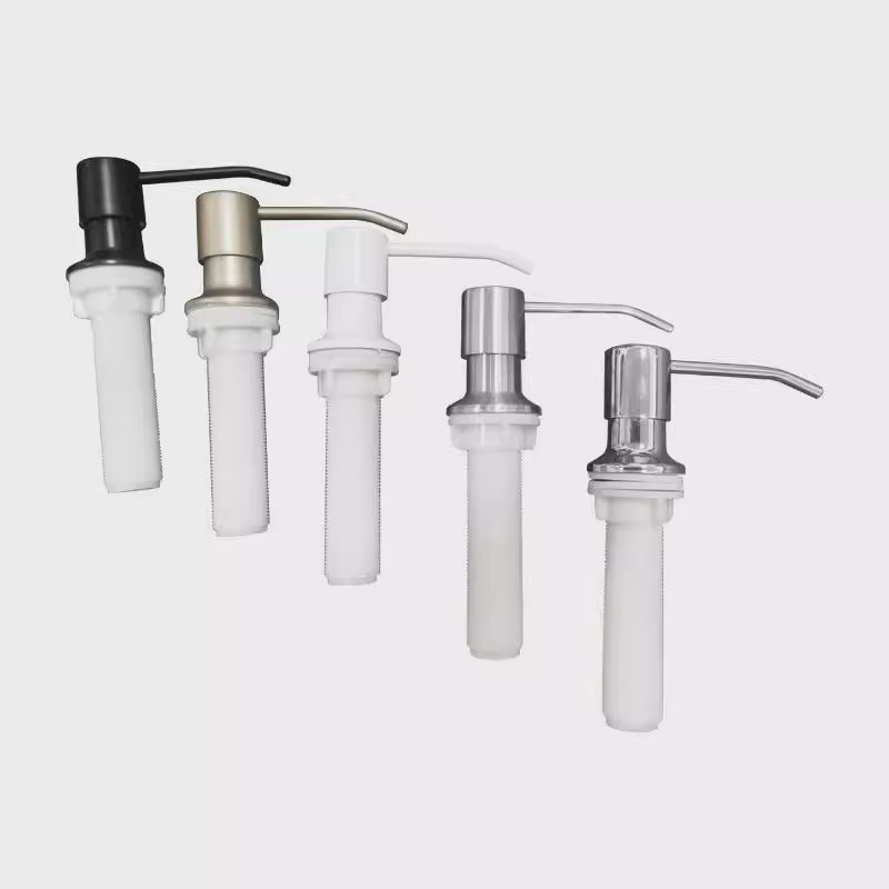lavabos de cocina lavavajillas tipo prensado de acero inoxidable detergente de jabón alimentador de agua de drenaje de agua antifungal image 4