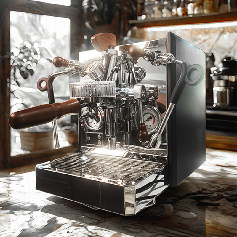Semi-automatic small household coffee machine E61 brewing head commercial coffee machine