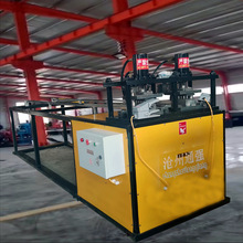 一次成型孔机液压异形方管冲孔机冲五个孔平整精密准确和要求一致