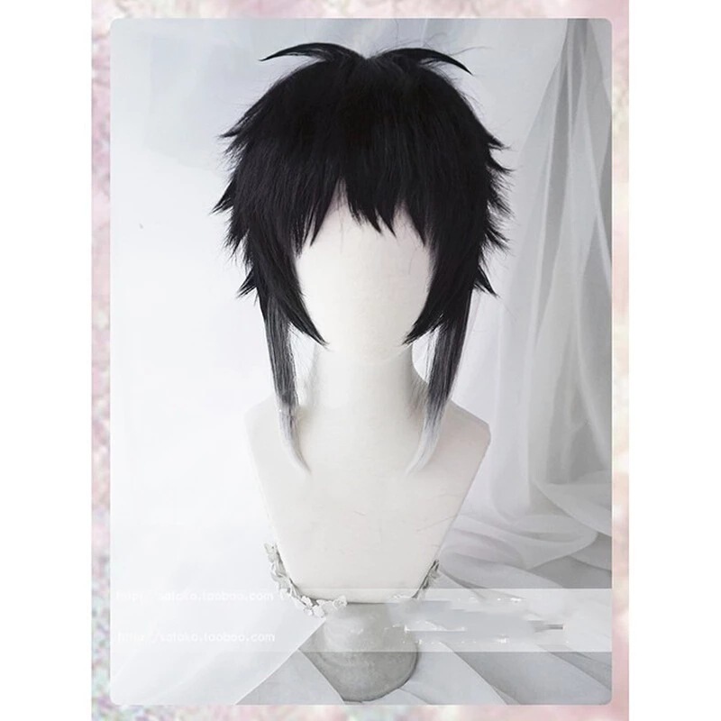 Wenhao wild dog Akagawa longzhijie Edogawa rambling cos wig factory direct anime wig cos