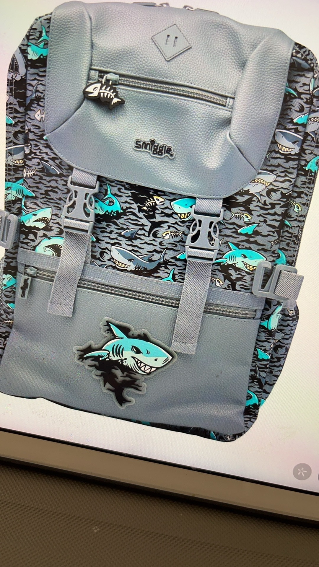 Australia smiggle mochila escolar para estudiantes de primaria y secundaria mochila para niños bolsa de ocio al aire libre mochila de dibujos animados de gran capacidad