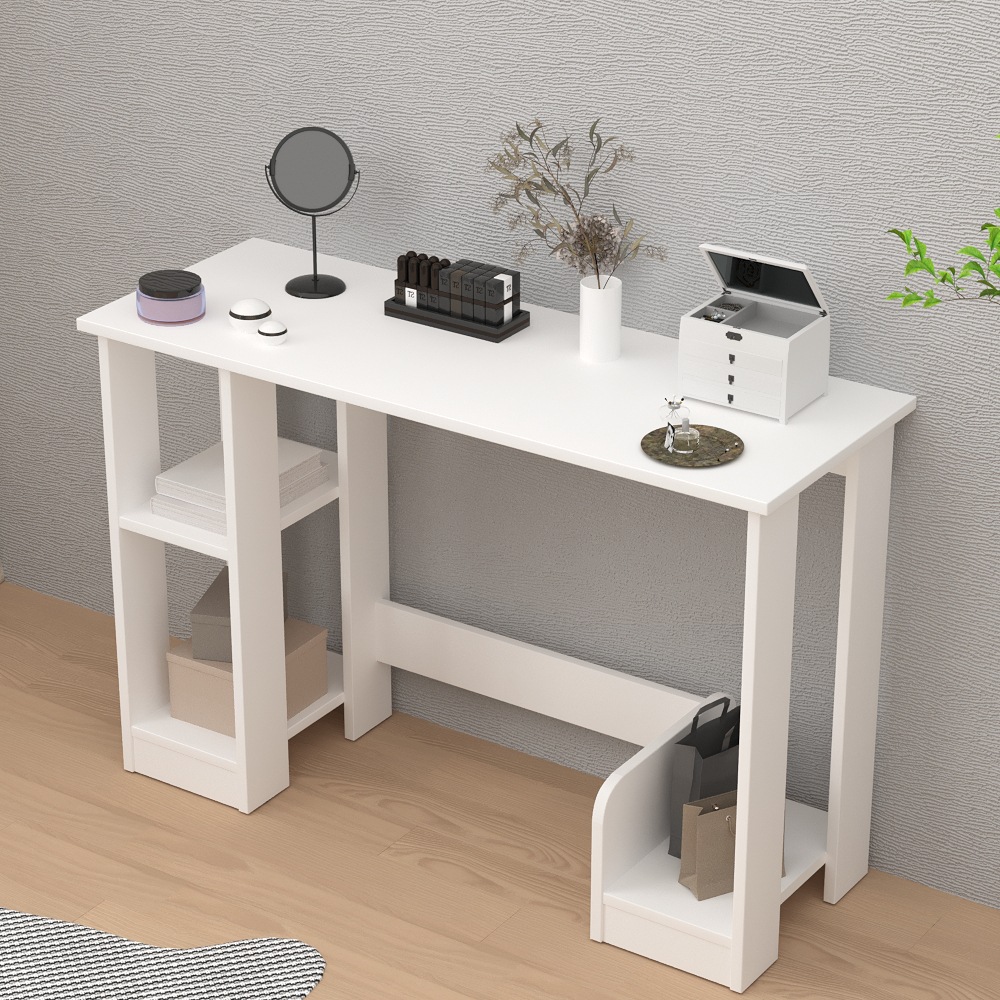Escritorio transfronterizo estante de escritorio de computadora de casa pequeña tabla ecológica dormitorio estudiante adulto multifuncional mesa junto a la cama image 3