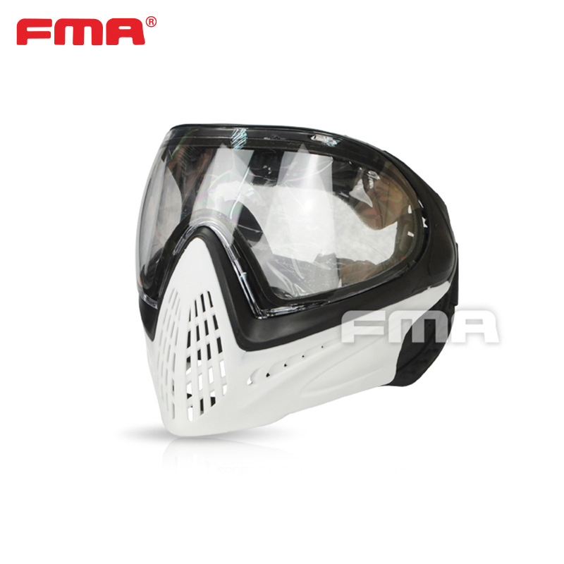 FMA F1全脸防护面罩双层镜片彩弹Paintball竞技运动团建 FM-F0021