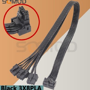 Thermaltake-Модульный графический процессор 3x8-pin на 16Pin с питанием PCIE5.0 12VHPWR